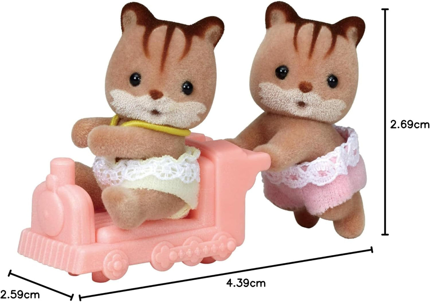 Sylvanian Families L5421 Wiewiórka Bliźniaki Domek dla lalek Figurki z domku dla lalek Naty Shop Dolls