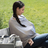 Chicco - Chusta do karmienia Boppy Infinity 17 cm szara Akcesoria Żywność i karmienie piersią Sklep Bebe Naty