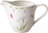 Kubek na mleko Villeroy & Boch Kolorowa wiosna, 280 ml, Premium Porcelain, biały/wielokolorowy