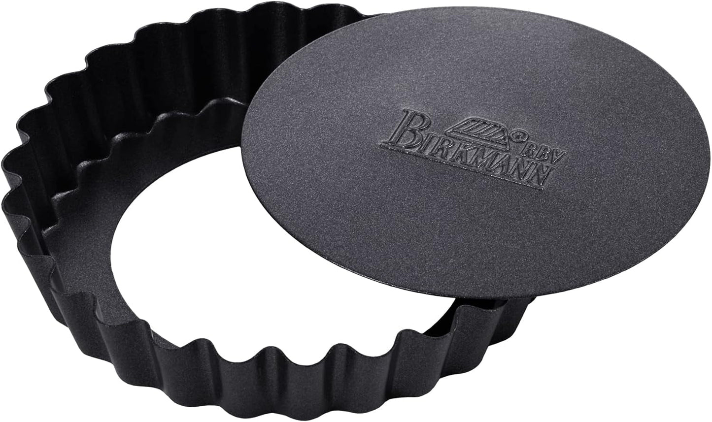 RBV Birkmann Premium Forma do pieczenia tart, Ø 10 cm, 6 sztuk, z wyjmowanym dnem Formy i blachy do pieczenia Naty Shop