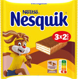 Nestlé Crunchy Waffle Pyszny batonik waflowy z mlecznej czekolady Opakowanie zbiorcze 1 opakowanie (3 x 26 g każdy)