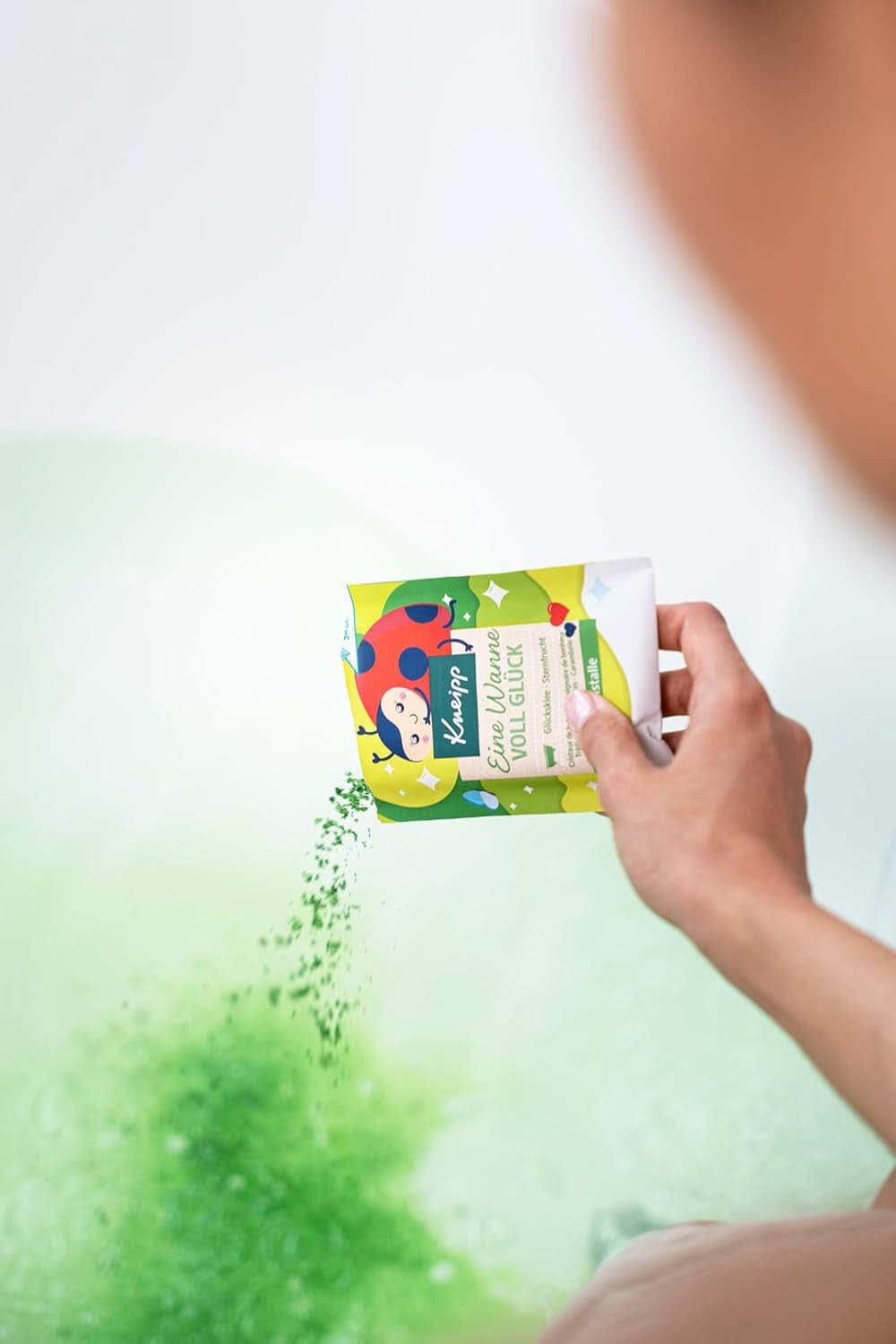 Kneipp, kryształki do kąpieli z naturalnymi ekstraktami z owoców gwiaździstych i koniczyny szczęścia, z dużą zawartością soli Luisenhaller, 60 gramów Prysznic i kąpiel Naty Shop