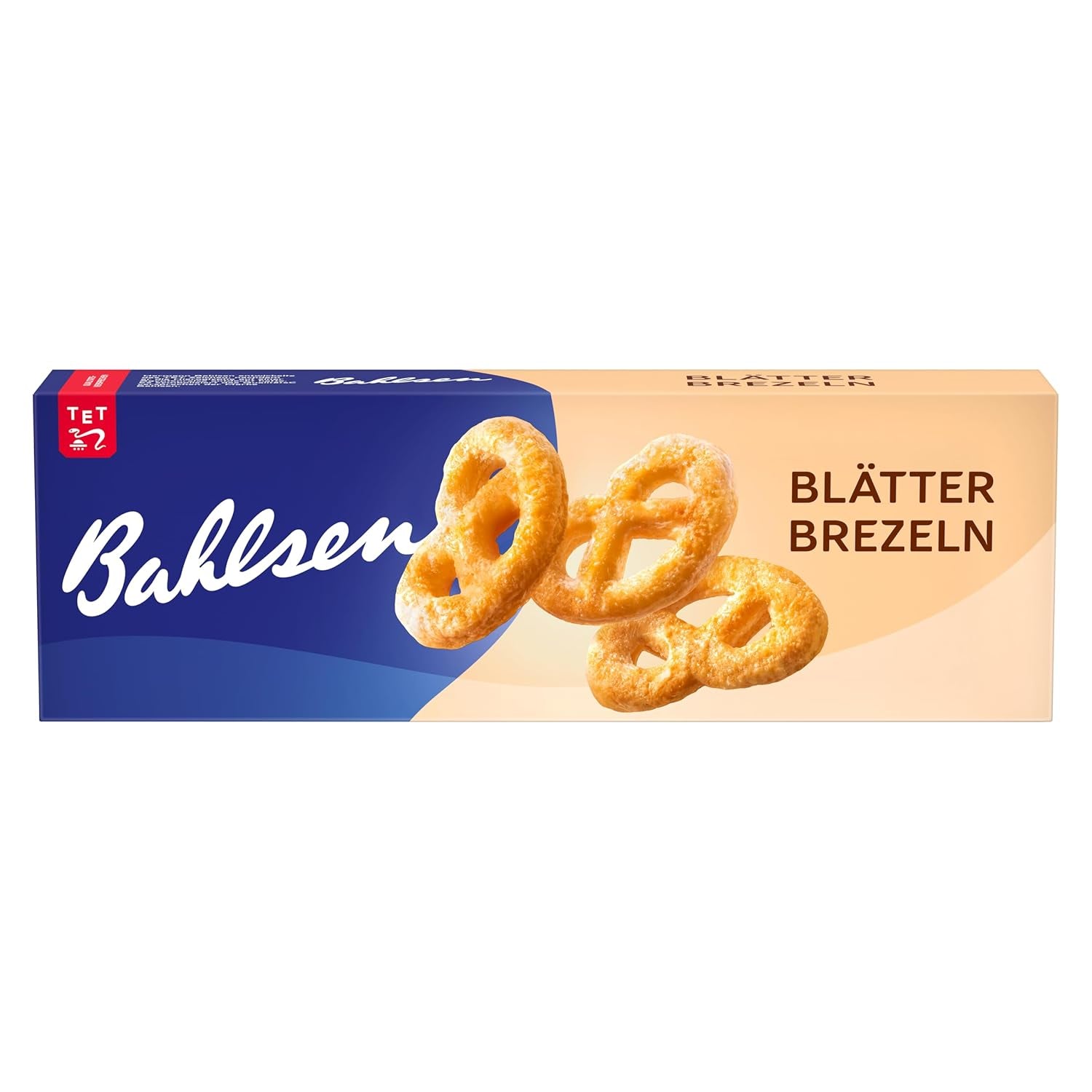 Ciasto francuskie Bahlsen - opakowanie 12 szt. - Karmelizowane ciasto francuskie w kształcie precli (12 x 100 g)