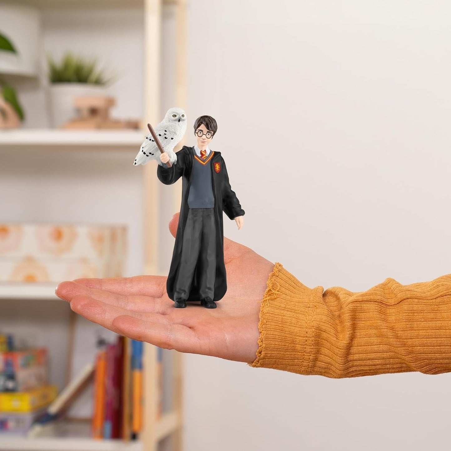 Schleich 42633 Harry Potter i Jadwiga, Od 6 lat, HARRY POTTER - Figurka, 4 X 2,5 X 10 cm, Wielokolorowy/Ocean Tides Figurki Naty Shop