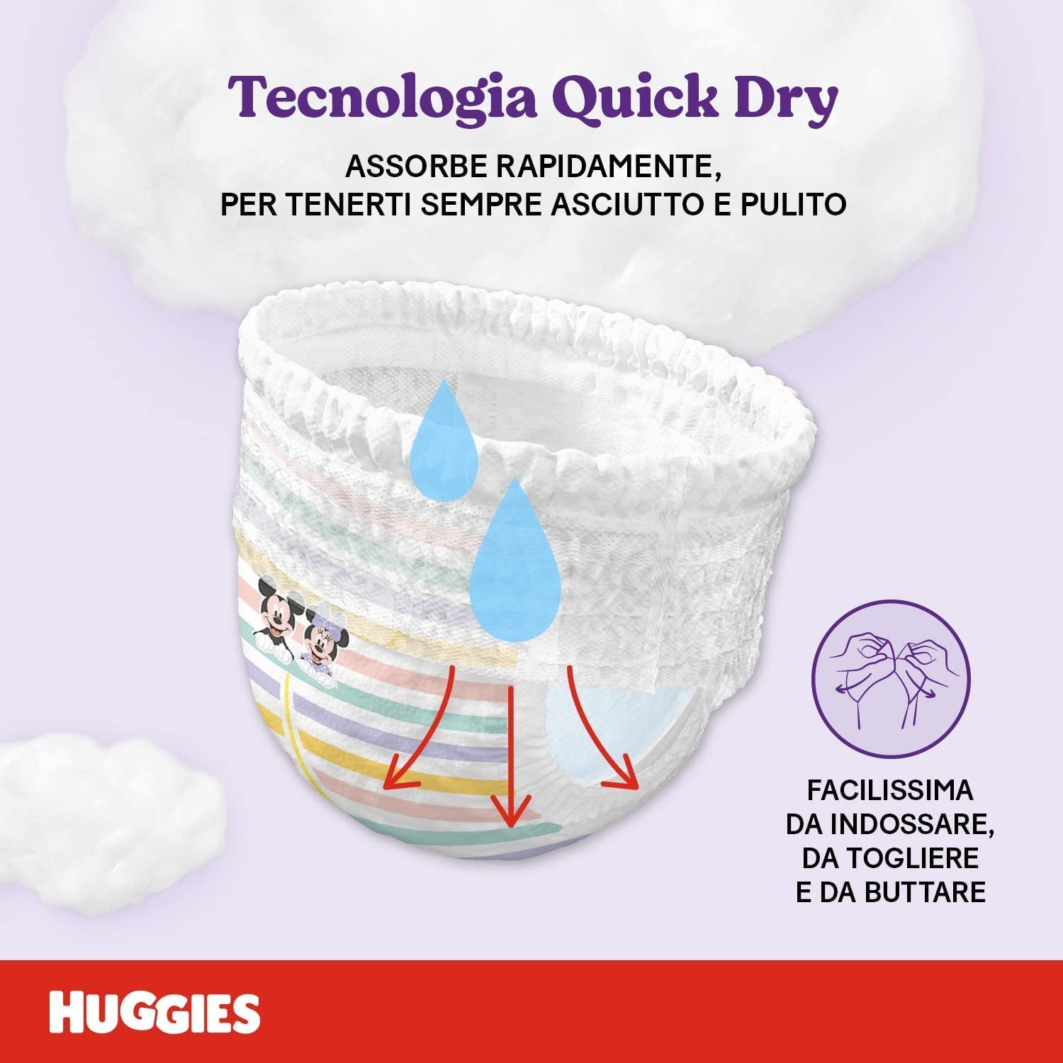 Pieluchy Huggies Ultra Comfort, rozmiar 4 (9-14 kg), opakowanie 72 pieluszek