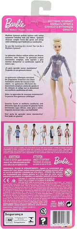 Barbie Możesz Być Kimkolwiek Seria Blond Włosy Akcesoria do Gimnastyki Rytmicznej W zestawie Lalka Prezent Dla Dzieci Wiek 3+ GTN65