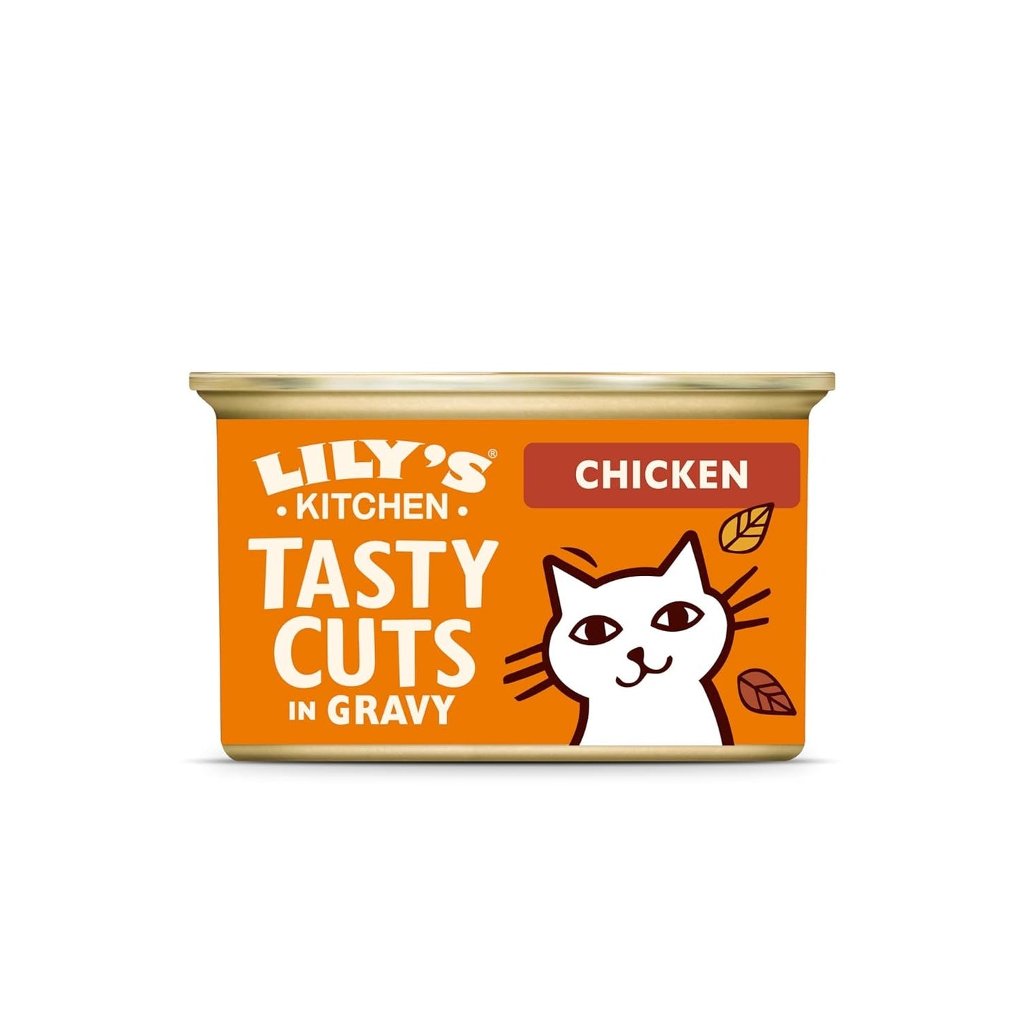 Lily's Kitchen, z naturalnych składników, pyszne kawałki w sosie z kurczaka, mokra karma dla dorosłych kotów, puszka 70g