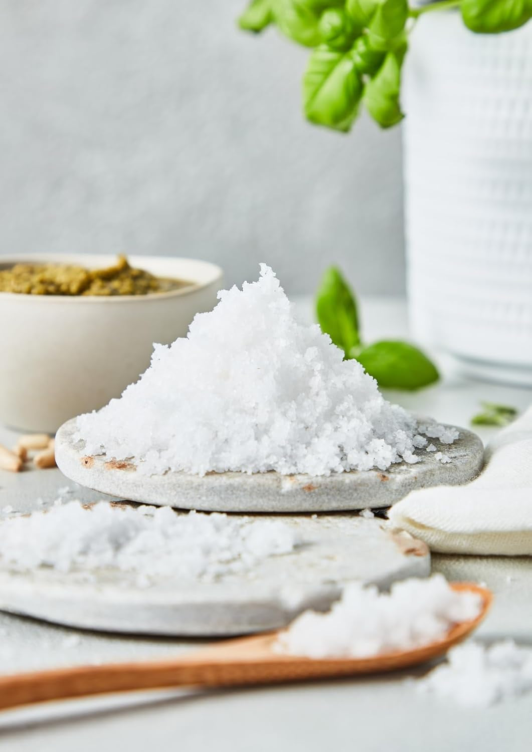 Fuchs Gewürze - Fleur de Sel | Szlachetna sól posypkowa do szparagów, owoców morza i ryb | Meersalz w jakości Premium 100 g im wiederverschließbaren Gewürzglas