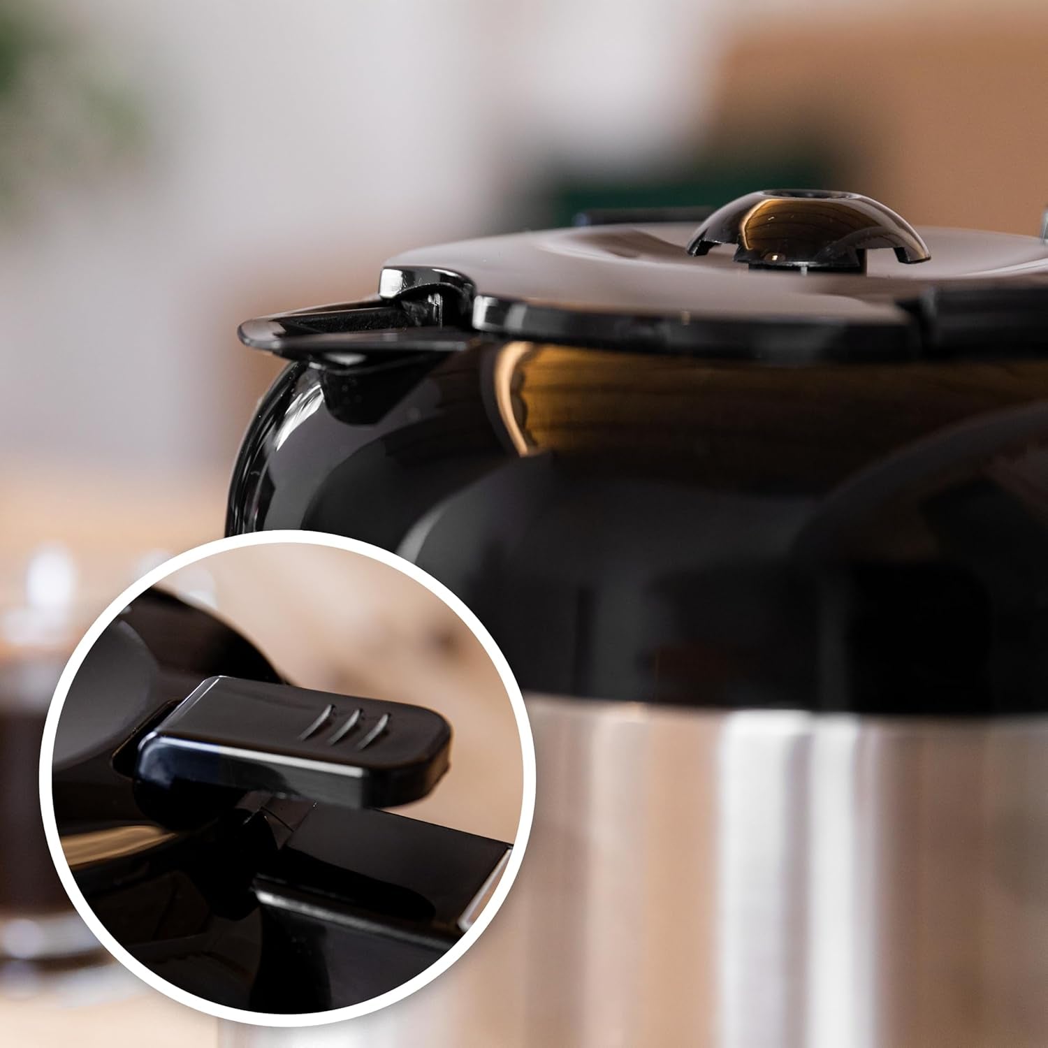 Ekspres kroplowy Cecotec Coffee 66 Drop & Thermo, 950 W, 1,2 L, 10 filiżanek, technologia ExtremeAroma, funkcja zapobiegająca kapaniu, wskaźnik poziomu wody, filtr główny wielokrotnego użytku, zabezpieczenie przed przegrzaniem