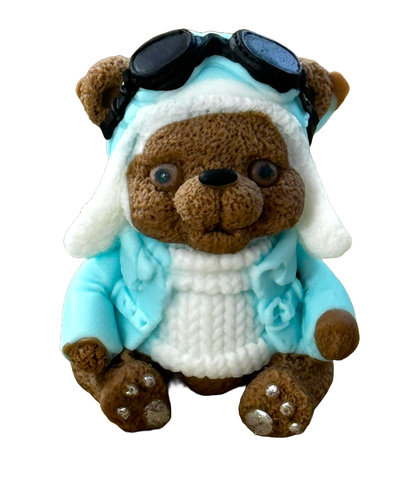 Dekoracja z cukru jadalnego, Dekoracje z pasty cukrowej Aviator Sklep Naty