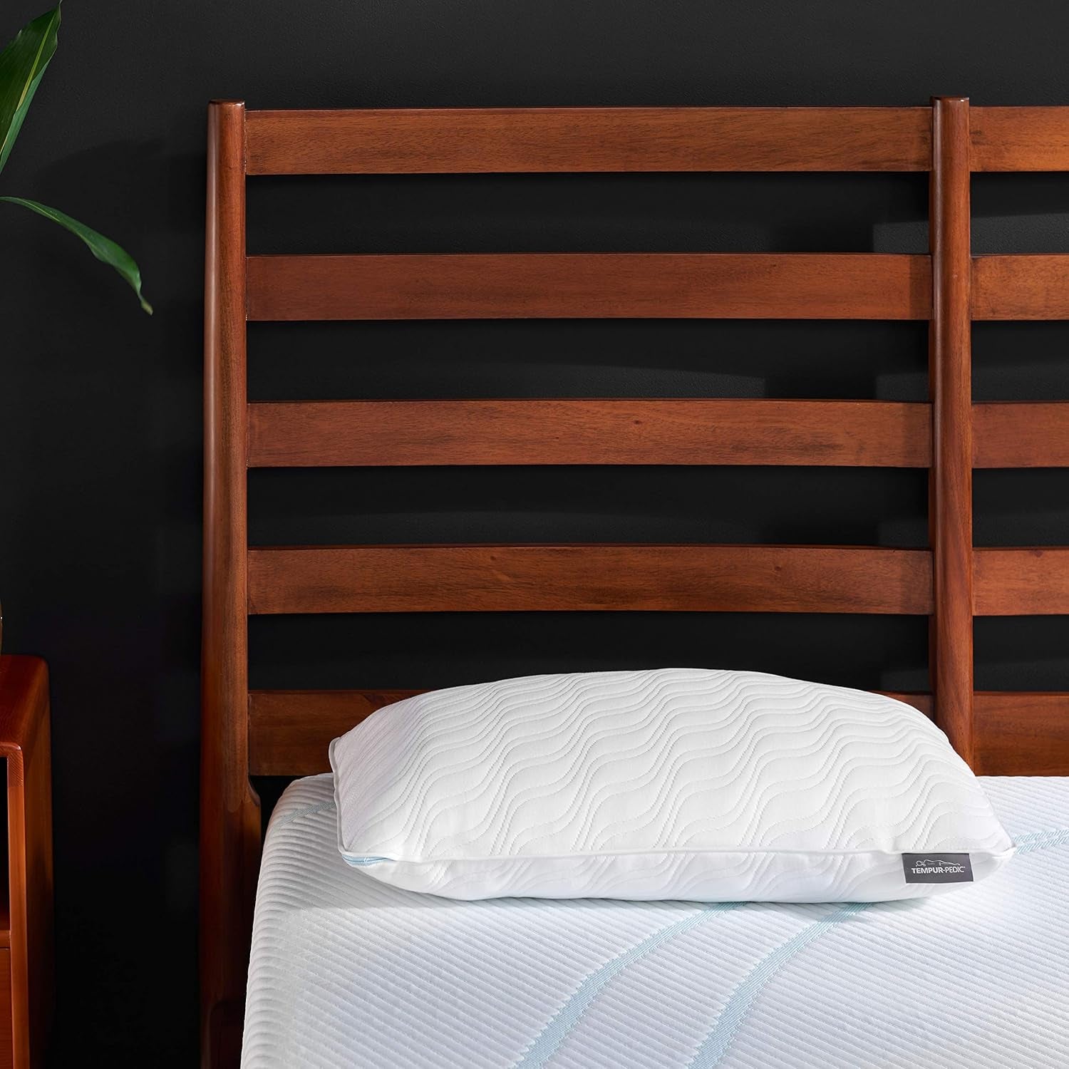 TEMPUR-PEDIC Poduszka Tempur-Cloud Prohi, pianka memory, biały/bogaty ogród, King Naty Shop Standardowe poduszki Low King