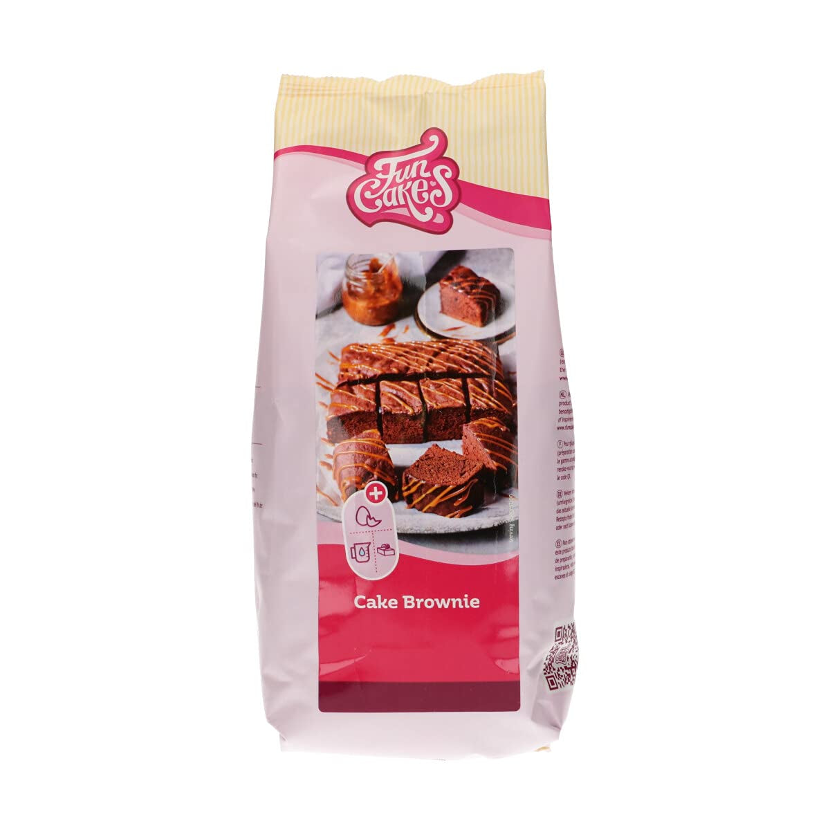 Funcakes Mix Für Cake Brownies: Einfach Zu Berübenen, Für Brownies Und Schokoladenkuchen Mit Reichem Schokoladengeschmack, Halal., 1 Kg Mieszanka do pieczenia i gotowania Naty Shop Default Title