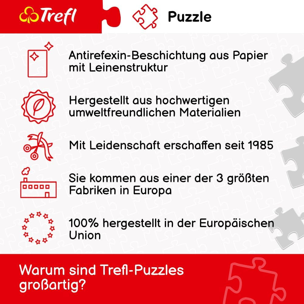 Puzzle Trefl TR27121, wielokolorowe, 96,1 x 68,2 cm Puzzle Naty Shop