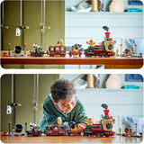 LEGO Super Mario Express Pociąg Bowser Zestaw przygodowy dla dzieci z młotkiem Brat 2 gumby i 2 parapunktury Prezent Nintendo dla chłopców Dziewczęta Gracze 71437 Zestawy do budowania Besuche den LEGO-Store