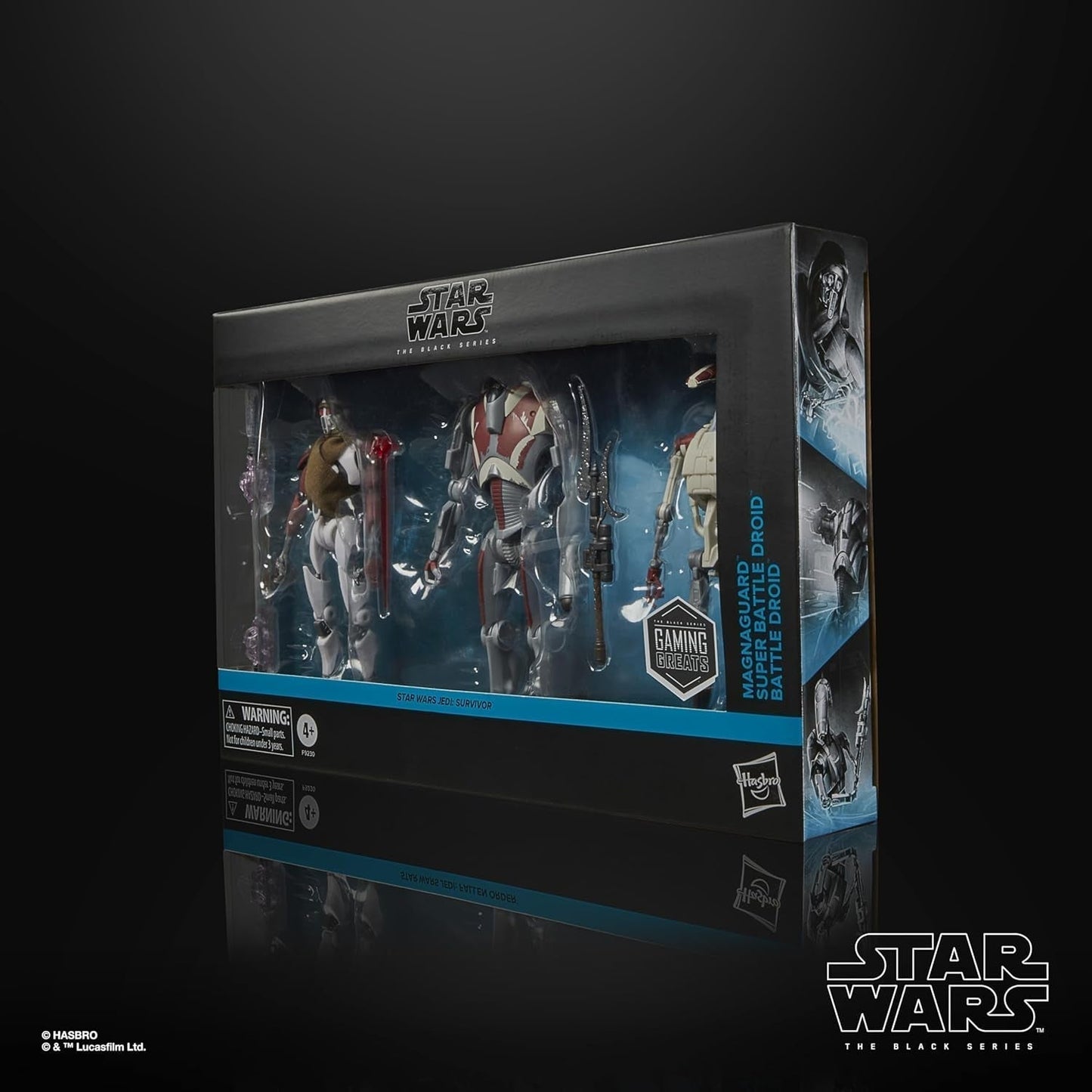 Star Wars Black Series Magna Raider, Super Battle Droid, Jedi Battle Droid: Survivor Figurki 3-pak, skala 15 cm Figurki Naty Shop