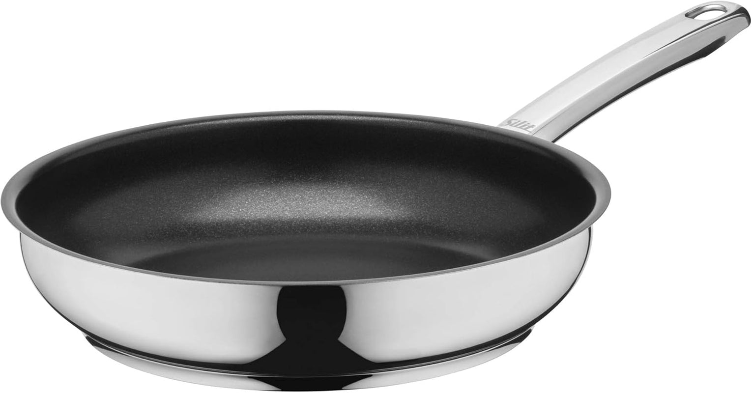 Patelnia indukcyjna Silit Calabria, uchwyt ze stali nierdzewnej, żaroodporne Garnki i patelnie Naty Shop Pan 24 cm