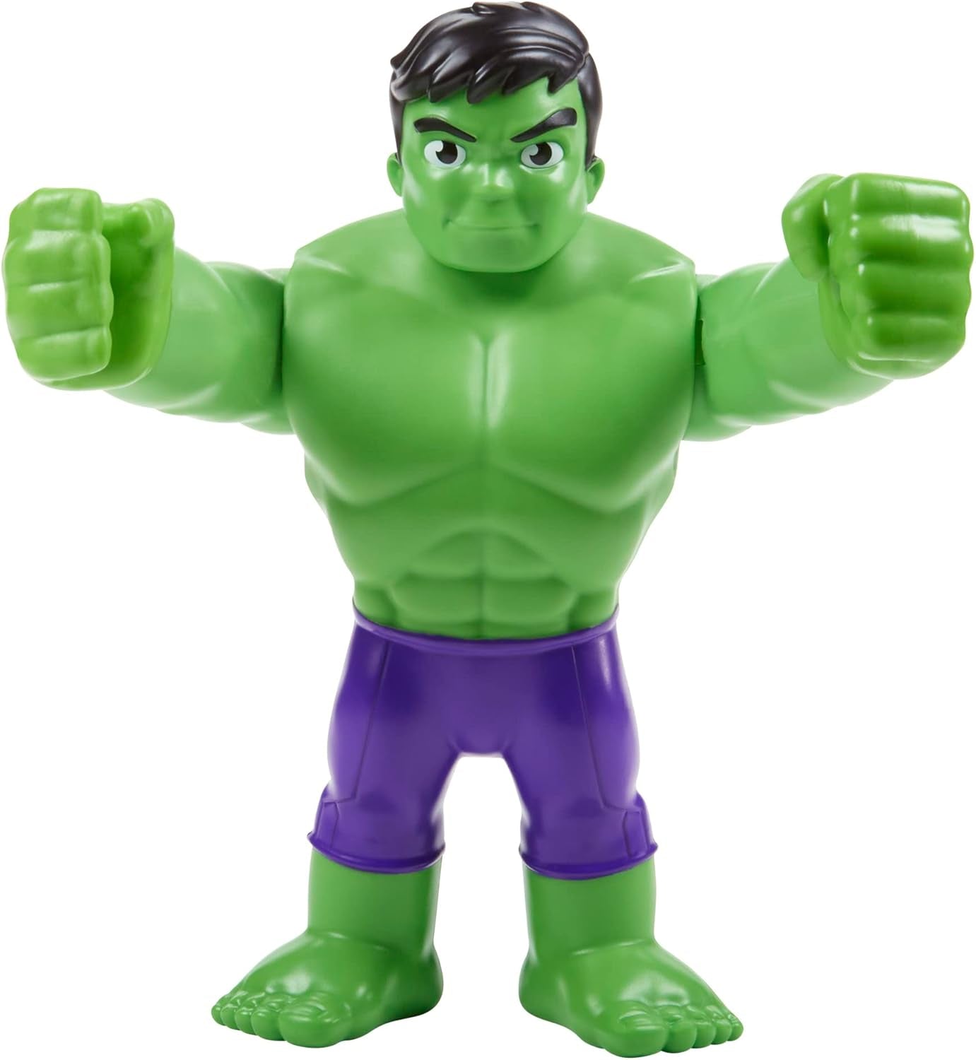Marvel Spidey i jego niesamowici przyjaciele i jego niezwykli przyjaciele gigantyczna figurka bohatera 22 cm Hulk zabawka dla dzieci od 3 lat jeden rozmiar Figurki Naty Shop
