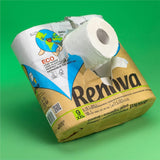 Papier toaletowy Renova 100% Z RECYKLINGU 9 rolek, biały, normalny