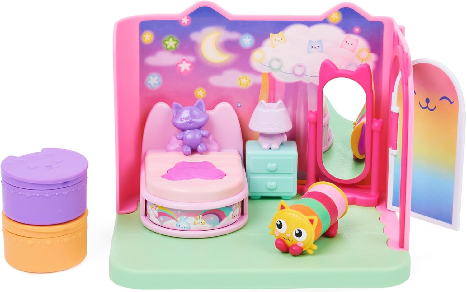 Pokój Deluxe w domku dla lalek Gabby, Sweet Dreams i Pokój Deluxe w domku dla lalek Gabby