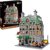 LEGO Marvel Sanctum Sanctorum 3-poziomowy modułowy zestaw do budowania z minifigurkami Doktora Strange'a i Iron Mana Avengers: Endgame Dom zabawek Kolekcjonerski dla fanów Świetny wystrój pokoju 76218 Zestawy do budowania Besuche den LEGO-Store Single