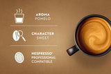 Café Royal Professional Pads, Bio Lungo, 50 Nespresso (R) Professional kompatybilne podkładki dla biura i gastronomii, certyfikat Bio i Fairtrade, 100 Prozent Arabica, Intensität 5