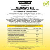 Organiczny amarantus 5 kg, surowe ziarna w ziarnach, nasiona z kontrolowanych kultur organicznych, bogate w błonnik, minerały i witaminy, opakowanie ekonomiczne