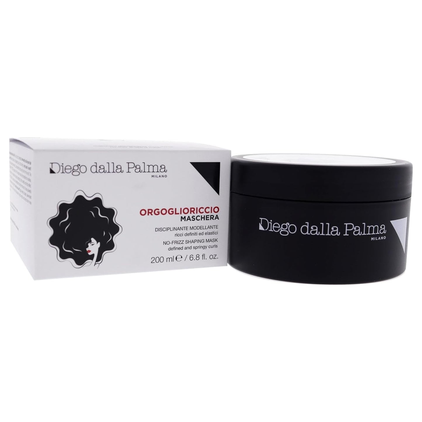 Orgoglioriccio Mask 200ml rządowy projekt Maska do włosów Naty Shop
