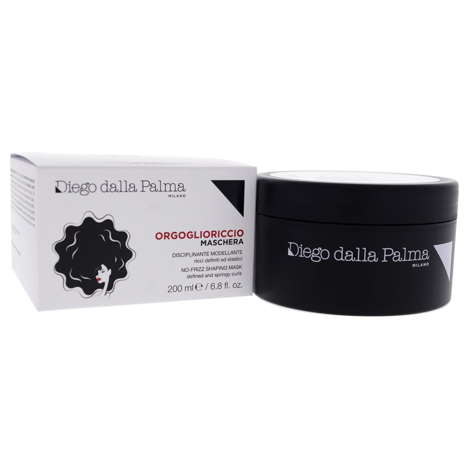 Orgoglioriccio Mask 200ml rządowy projekt Maska do włosów Naty Shop