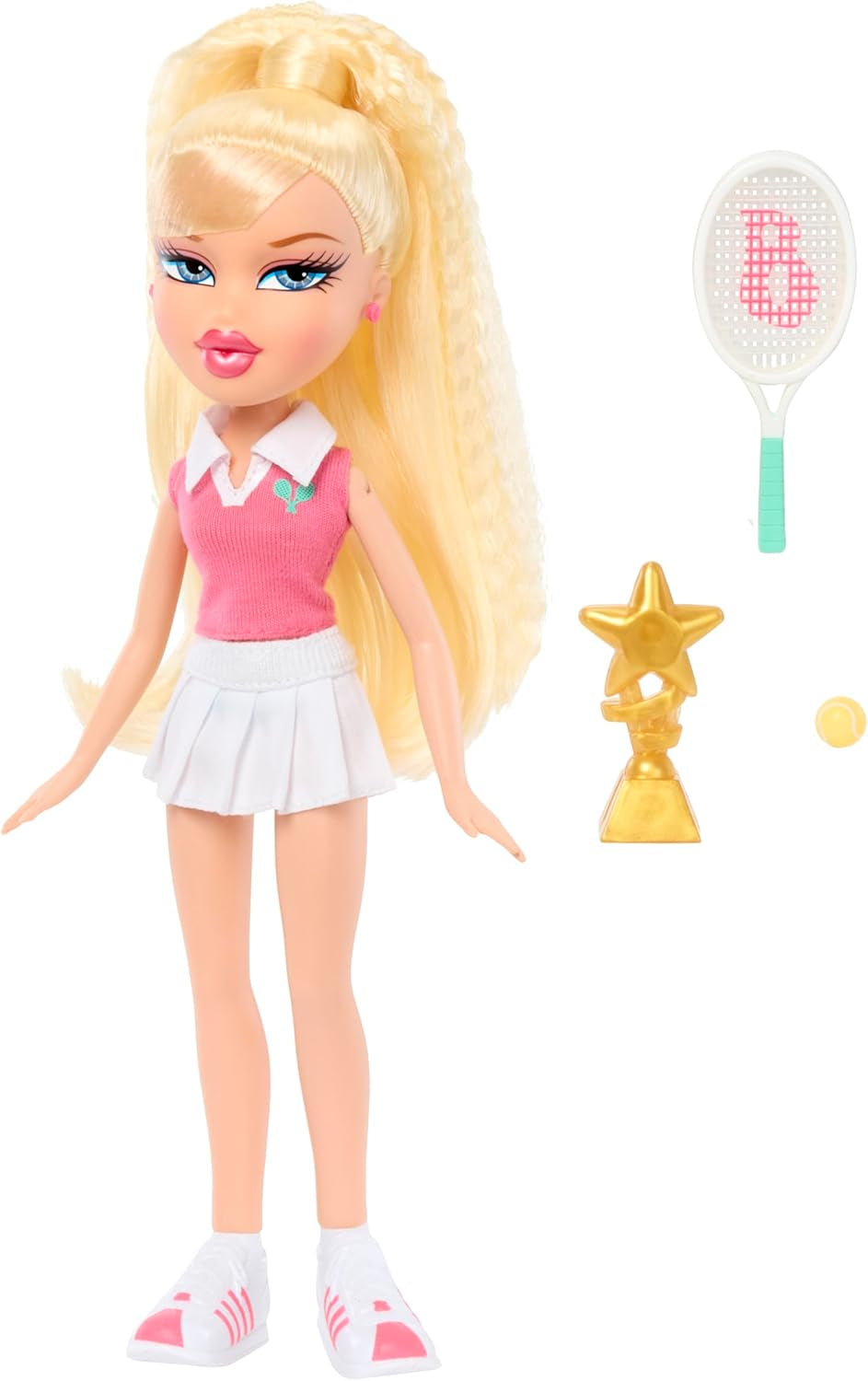 Bratz Play Sportz Cloe (Tenis) – modna lalka z dodatkami