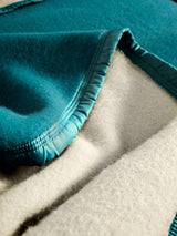 Toison D'Or Volta Woolmark Kocyk wełniany 240 cm X 260 cm rozmiar Paw, Królowa (UK. Standard) Kołdry i kołdry Naty Shop