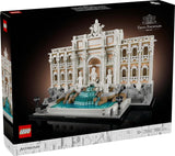 LEGO Architecture Fontanna di Trevi — model zabytku Rzymu z rzeźbami minifigurek — element kolekcji do biura i salonu — prezent dla dorosłych i miłośników architektury 21062 Zestawy do budowania Besuche den LEGO-Store