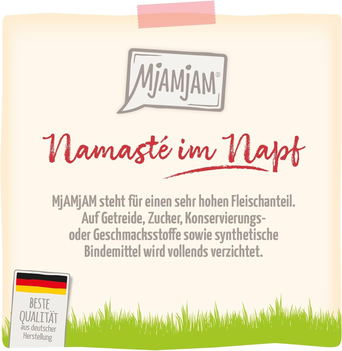 MjAMjAM - Mokra karma dla kotów Premium - Wellness Pack Wołowina, opakowanie 12 sztuk (12 x 125 g), bez zbóż, z dodatkowym mięsem