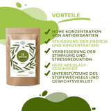 Japońska herbata Matcha, najwyższej jakości, w proszku. 100% naturalne. Reduktor zielonej herbaty, silny detoksykator i przeciwutleniacz. Matcha czysto uprawiana - Pochodzenie: Japonia (100 g)