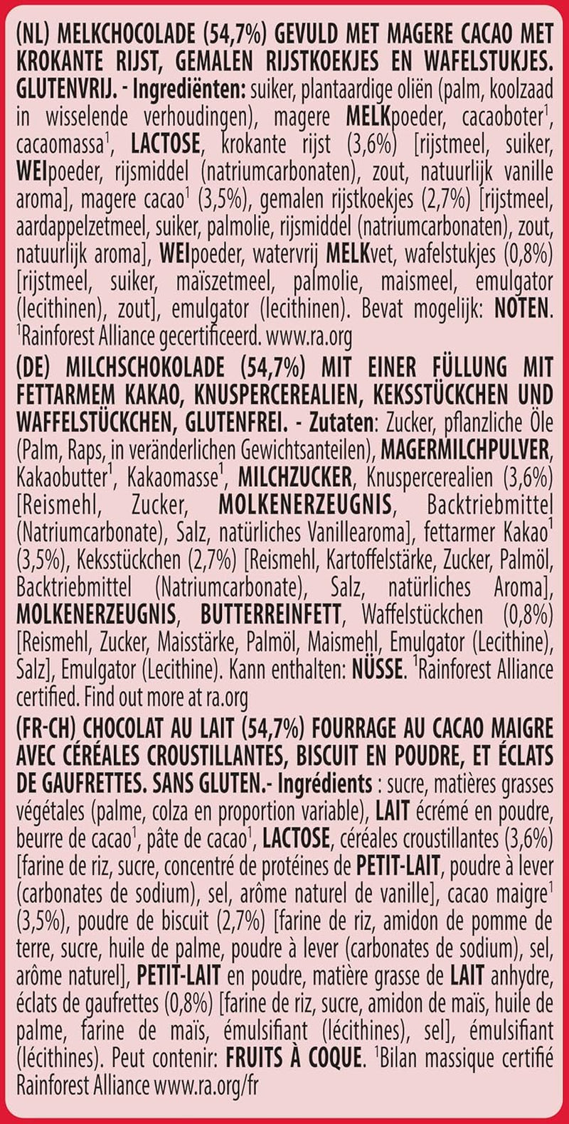 NESTLÉ Easter Friends, minifigurki wielkanocne z mlecznej czekolady z chrupiącymi kawałkami, 1 opakowanie (1 x 65g)
