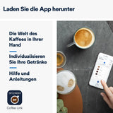 De'Longhi Dinamica Plus ECAM 370.70.B W pełni automatyczny ekspres do kawy z systemem LatteCrema Milk, Cappuccino i espresso, kolorowy ekran dotykowy TFT 3,5 cala i sterowanie za pomocą aplikacji, funkcja kawy, czarny