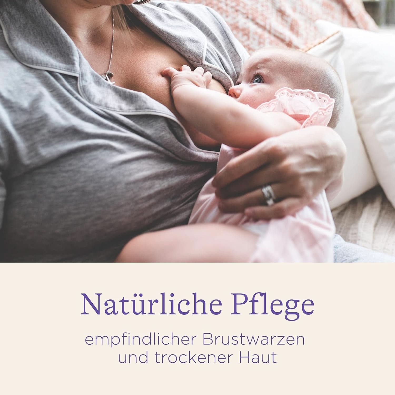 Lansinoh BIO Brustwarzensalbe, 60 Ml - Natürliche Pflege Empfindlicher Brustwarzen Und Trockener Haut - Akcesoria klimaneutral Żywność i karmienie piersią Baby Naty Shop