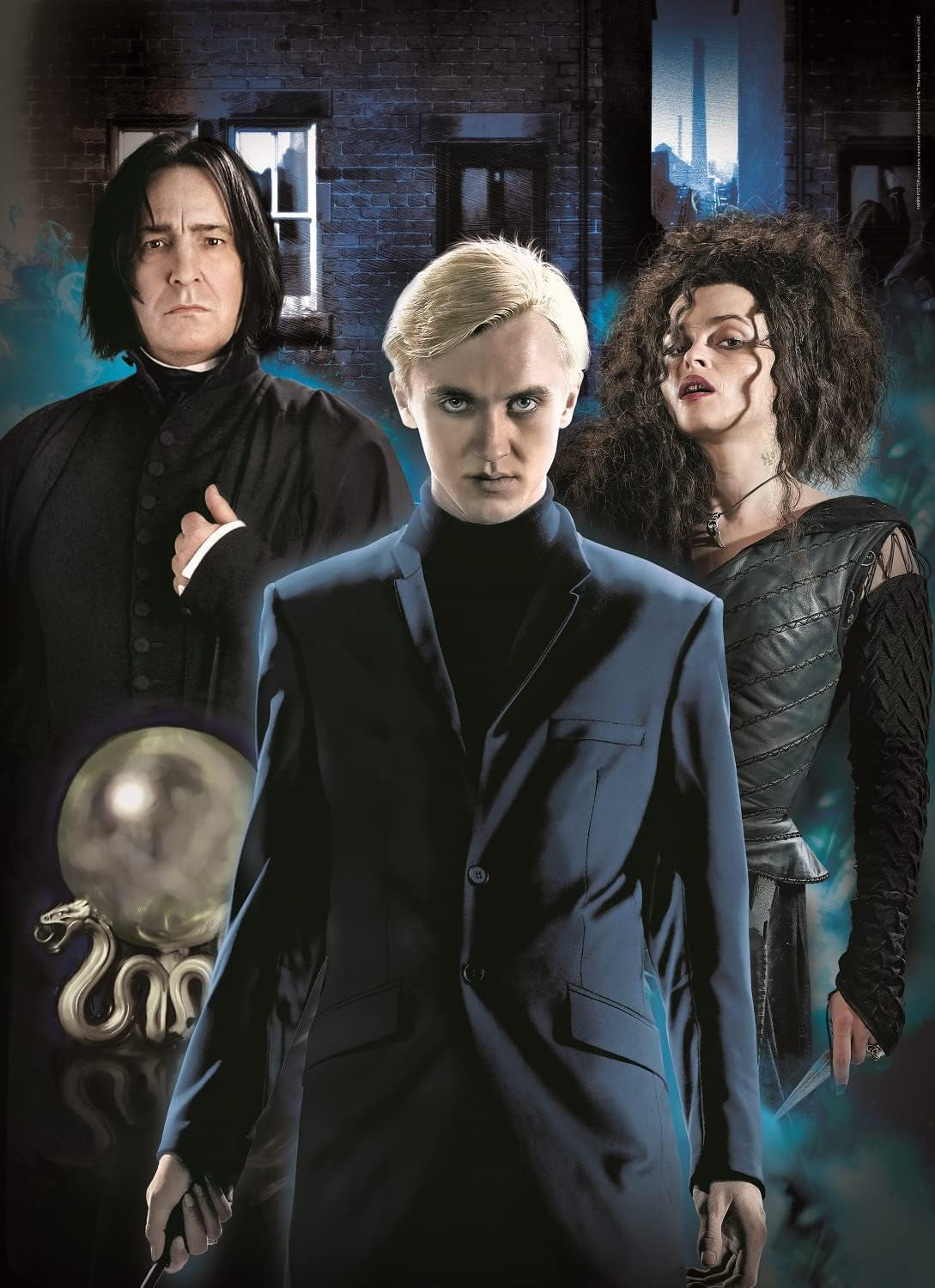Clementoni 61884 Harry Potter - 3 x 1000 elementów puzzli od 9 lat, kolorowe puzzle dla dorosłych w odważnych kolorach, gra zręcznościowa dla całej rodziny, świetny pomysł na prezent Puzzle Naty Shop