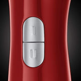 Russell Hobbs Stabmixer [3 w 1: Pürierstab/Zerkleinerer, Mixer- i Schneebesenaufsatz] Desire Rot (bez Bpa i Spülmaschinenfestes Zubehör, Für Smoothie, Suppen Saucen, Joghurt Babynahrung) 24700-56 Kitchen Naty Shop
