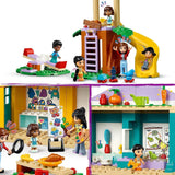 LEGO Friends Zestaw dla przedszkolaków w Heartlake City dla dziewcząt i chłopców 4-letnie kreatywne odgrywanie ról z 2 figurkami i 4 mikrofigurkami Zabawka wspomagająca rozwój społeczny 42636 Zestawy do budowania Besuche den LEGO-Store
