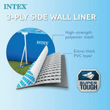 Intex 28271NP - Prostokątny basen naziemny ze ramą, 2282 L, stal i PCV, niebieski, 260x160x65 cm