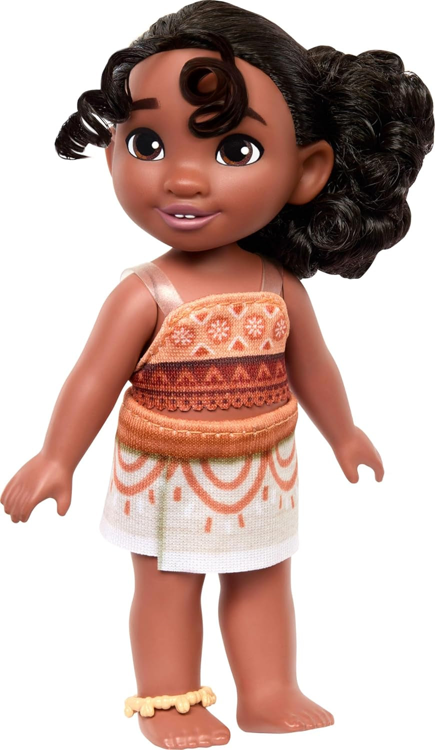 Mattel Disney Moana JBT41 Simea Fashion Doll z akcesoriami do kostki 5 przegubów i odpinany strój zabawka inspirowana filmem JBT41