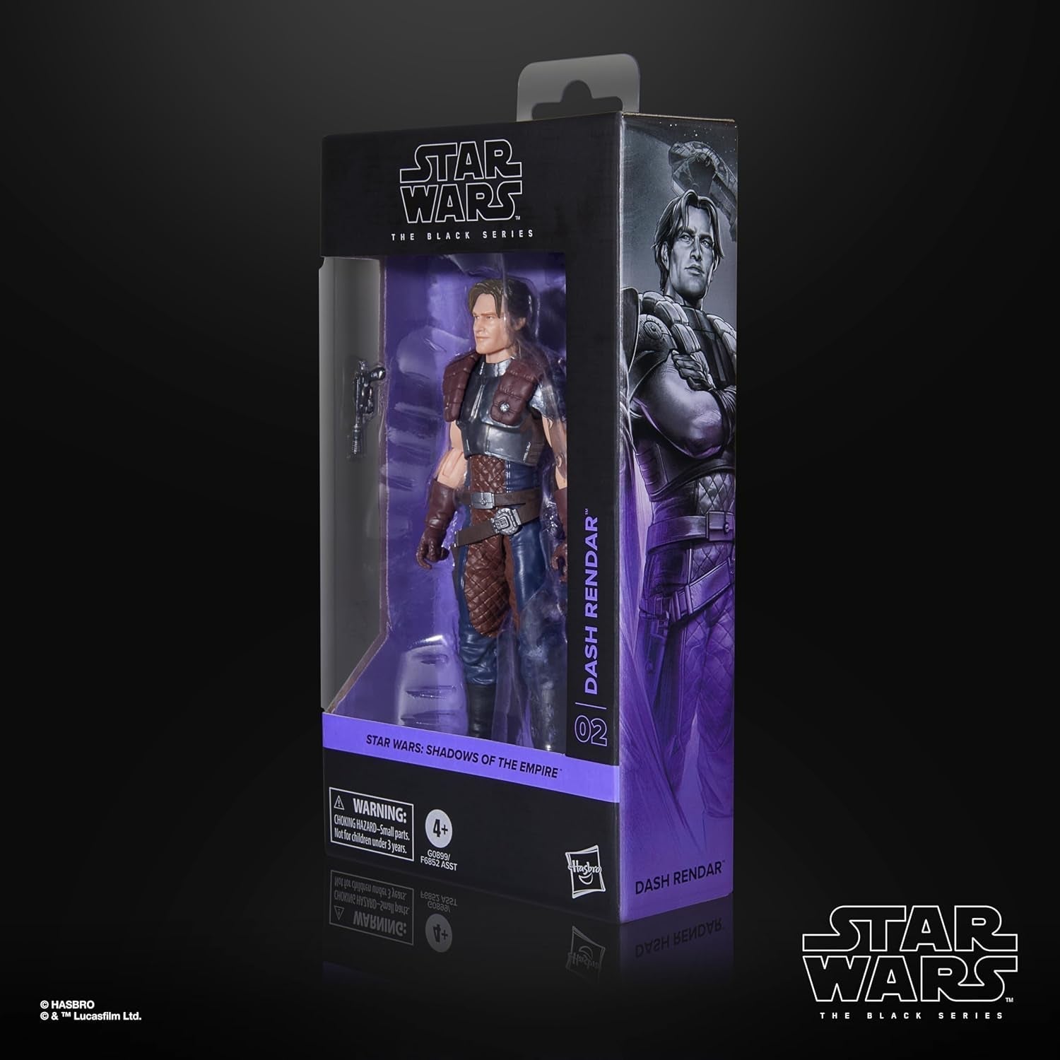 Star Wars Black Series Dash Rendar, Star Wars: Shadows of the Empire Figurka kolekcjonerska (15 cm) Figurki Naty Shop