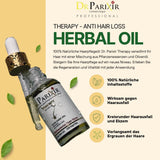 Dr Parixir Serum Przeciw Wypadaniu Włosów - Skuteczny roztwór z oliwą z oliwek i rozmarynem, 30ml | Ogranicza wypadanie włosów i wzmacnia cebulki włosów. Naty Shop Hair Care