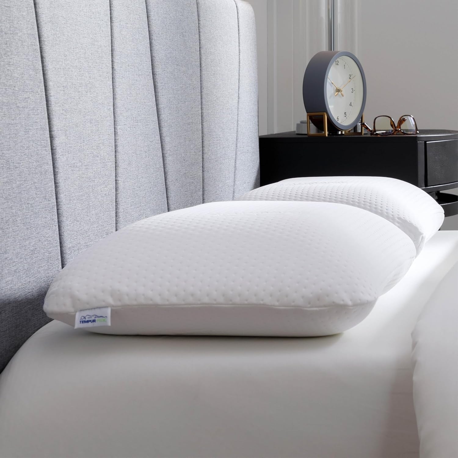 Poduszka TEMPUR-PEDIC Symfonia Z pianki memory, Luksusowa, Miękka, Standard, Biała Poduszki standardowe Naty Shop 2018