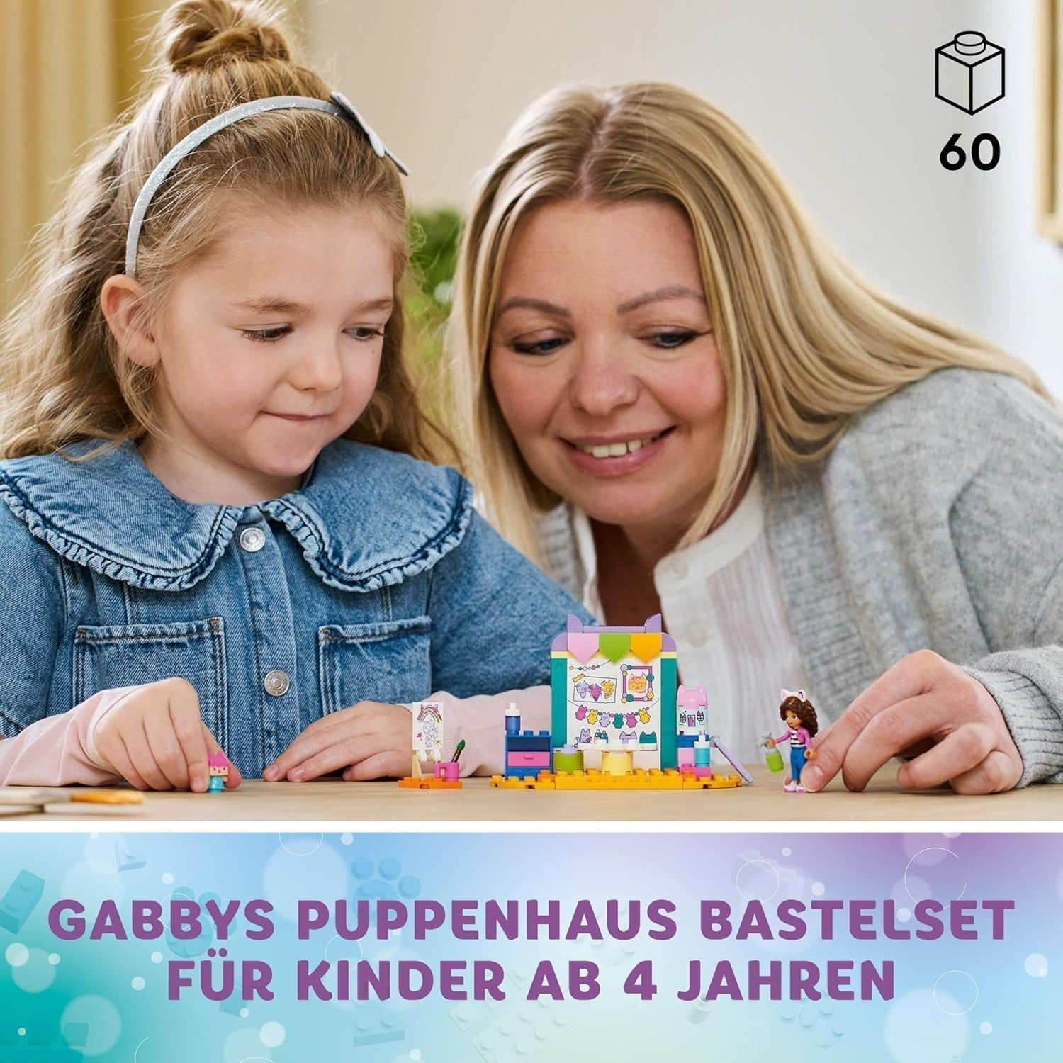 LEGO 4+ Domek dla lalek Gabby – zabawny domek dla lalek z pudełkiem dla dzieci, zestaw do odgrywania ról, zestaw do kreatywnego rękodzieła dla dziewcząt i chłopców w wieku od 4 lat, model domku dla lalek 10795 Zestawy do budowania Szukaj sklepu LEGO