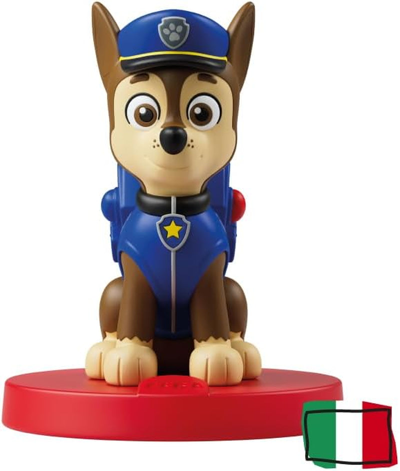 Figurka dźwiękowa - Zespół Psiego Patrolu Szczeniąt: Chase - opowieści dźwiękowe i bajki, chłopcy i dziewczęta 2-4 lata, wersja włoska Bebe Toys Naty Shop Domyślny tytuł