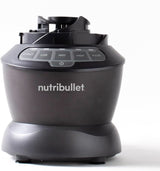 Pełnowymiarowy blender Nutribullet, mikser Elektrischer, wielofunkcyjny mikser Stabmixer, mikser Professioneller, 1000 Watt Leistung, 1,6 l Becher, Grau, NBF450DG Kitchen Naty Shop