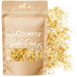 ScrapCooking - Nagietki suszone 3,5g - Kwiaty jadalne - Ozdoby do żywności do pieczenia - Do deserów, ciast, tart, babeczek - Boże Narodzenie, Wiosna, Urodziny - Złocistożółty - 7471