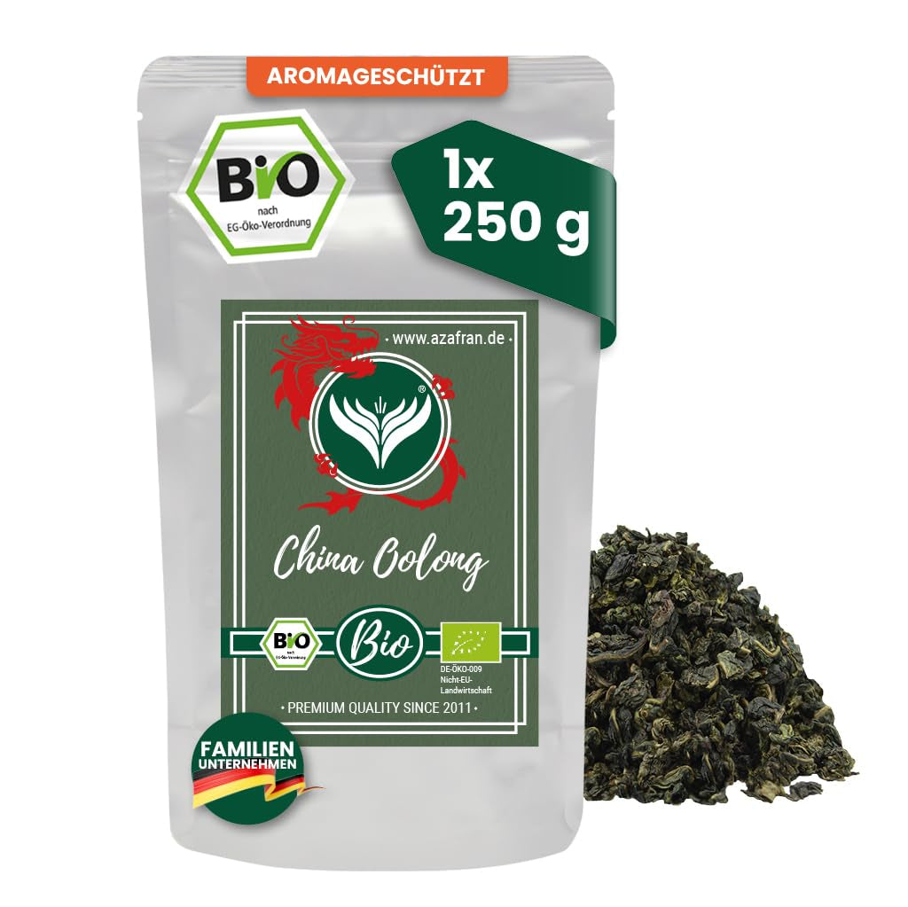 Herbata Oolong BIO Azafran China Floral Ti Kuan Yin 250 g