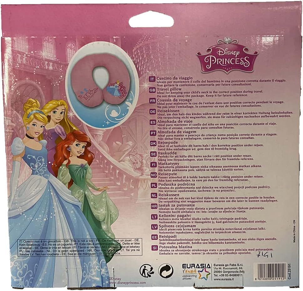 Poduszka podróżna Disney Baby Princess Poduszki podróżne Naty Shop